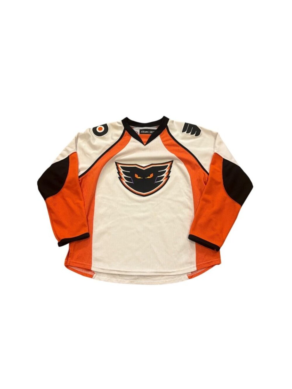 Vintage Reebok CCM Philadelphia Phantoms AHL Hockey Jersey Youth Size L/XL MIC